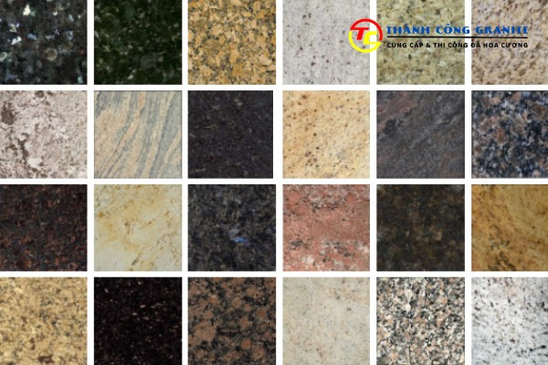  Bảng giá đá granite tự nhiên chất lượng cao, đa dạng màu sắc